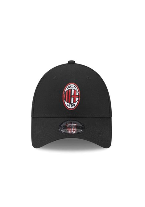 New Era 9FORTY AC Milan Adjustable Cap Black Unisex NEW ERA | Caps | 60363649-